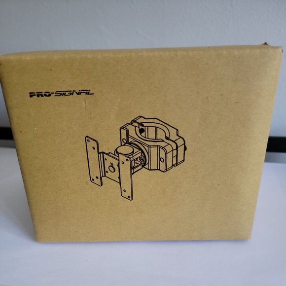New in Box Pro Signal Bracket Pole Mount VESA75/100 Model 50-14534 - Black - Picture 4 of 6